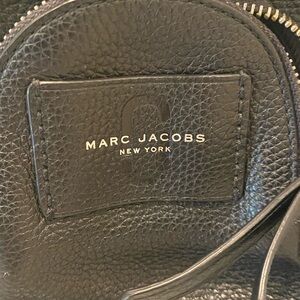 Marc Jacobs Textured Black Leather Accessory